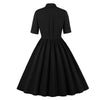 Black Retro 60s Dress