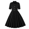 Black Retro 60s Dress