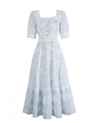 40s Retro Lace Dress