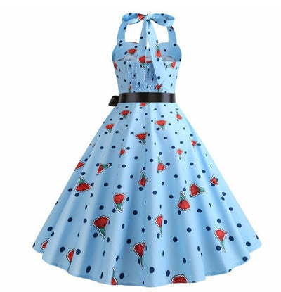 Belt Retro Dress