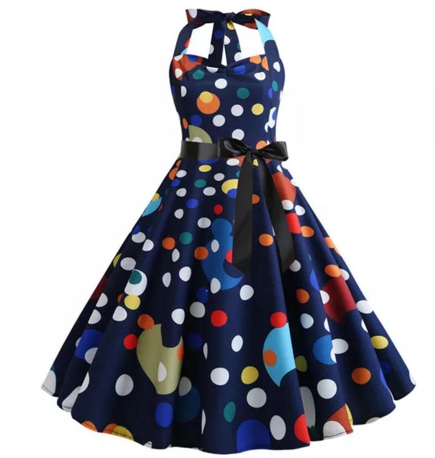 Retro Design Dress