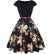 Black 50s Rockabilly Dress