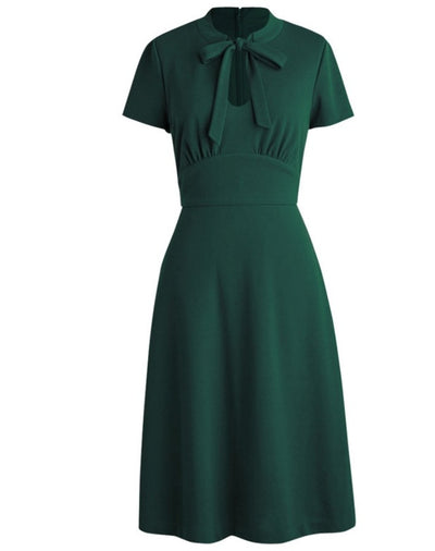 50s Rockabilly Dress Green