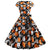 Pumpkin Rockabilly Dress