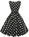 1950s Polka Dot Pin-Up Retro Rockabilly Dress