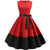 Red And Black Rockabilly Dress