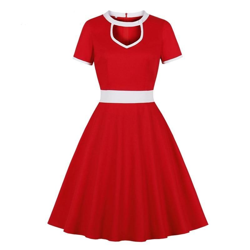 60s Dress Red