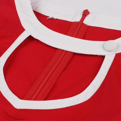 60s Dress Red