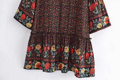 Colorful Seventies Dress
