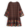 Colorful Seventies Dress