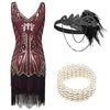 Red 20s Party Dress