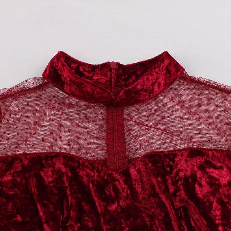 50s Velvet Party Dress