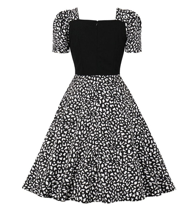 Black Vintage 50's Style Dress