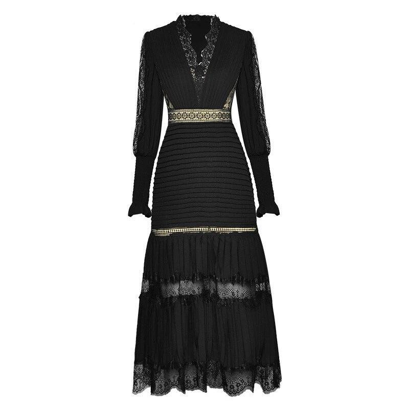 New York 40s Style Dress Black