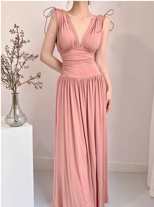 New York Pink 40s Style Dress
