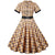 50s Style Dress Yellow