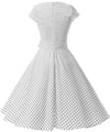 White 50s Style Dress