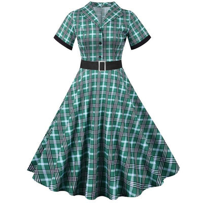 Green 50s Dress