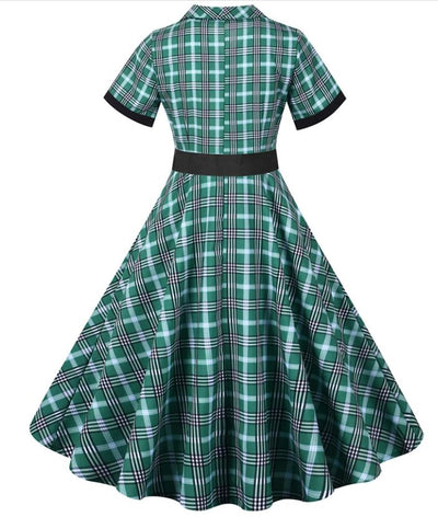 Green 50s Dress