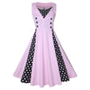 Women's 60s Style Dress Pink