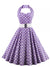 Women's 60s Style Dress Purple