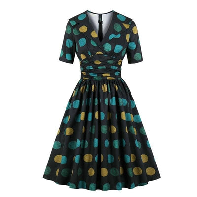 50s Style Polka Dot Dress