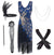 Gatsby 20s Style Dress Blue