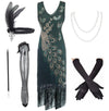 Green 20s Gatsby Dress