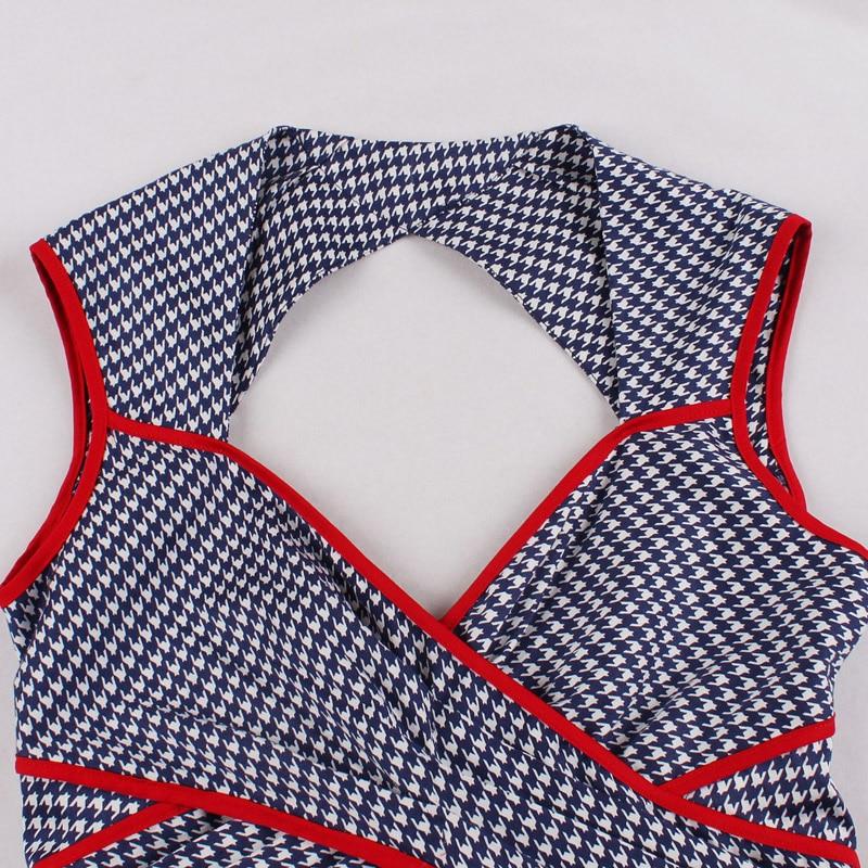 Vintage Apron Dress Blue