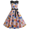 Vintage Star Trapeze Dress
