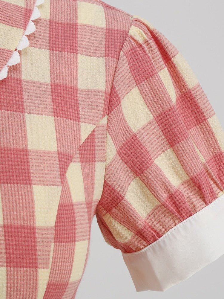 60s Gingham Dress