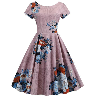 Vintage Chic Tunic Dress