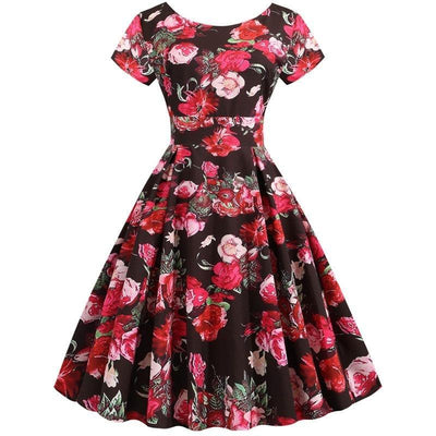 Summer Vintage Tunic Dress