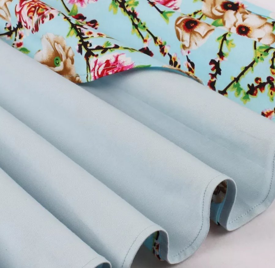 Fresh Flowers Vintage Tunic Dress