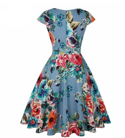 Floral Vintage Tunic Dress