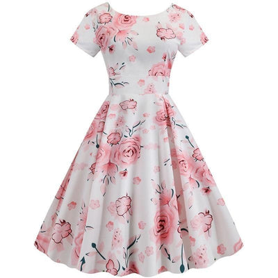 Pink Vintage Tunic Dress