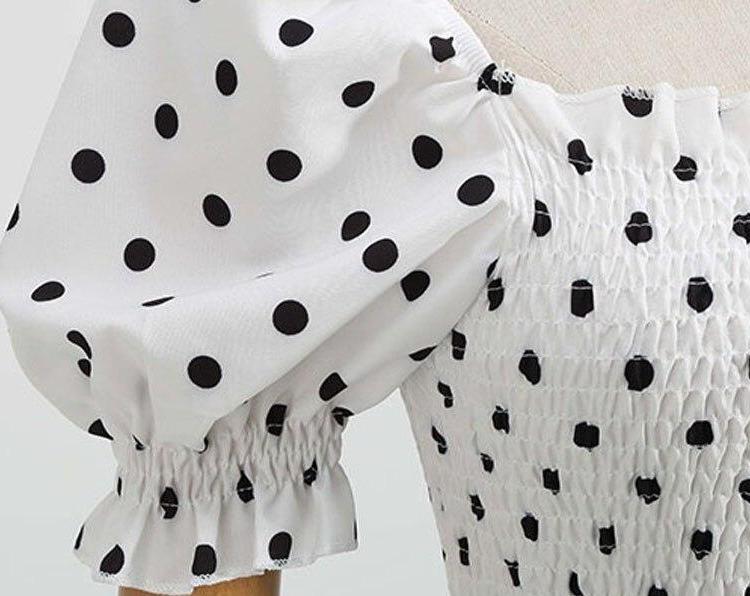 White 1950s Style Dress