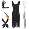 Vintage 1920s Black Dress
