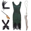 Vintage Dress 1920 Green