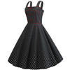 Vintage 1950 Dress Black