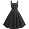 Vintage 1950 Dress Black