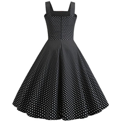 Vintage 1950 Dress Black