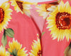 Vintage 1950 Pink Flowers Dress