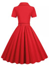 Vintage 1950 Red Dress