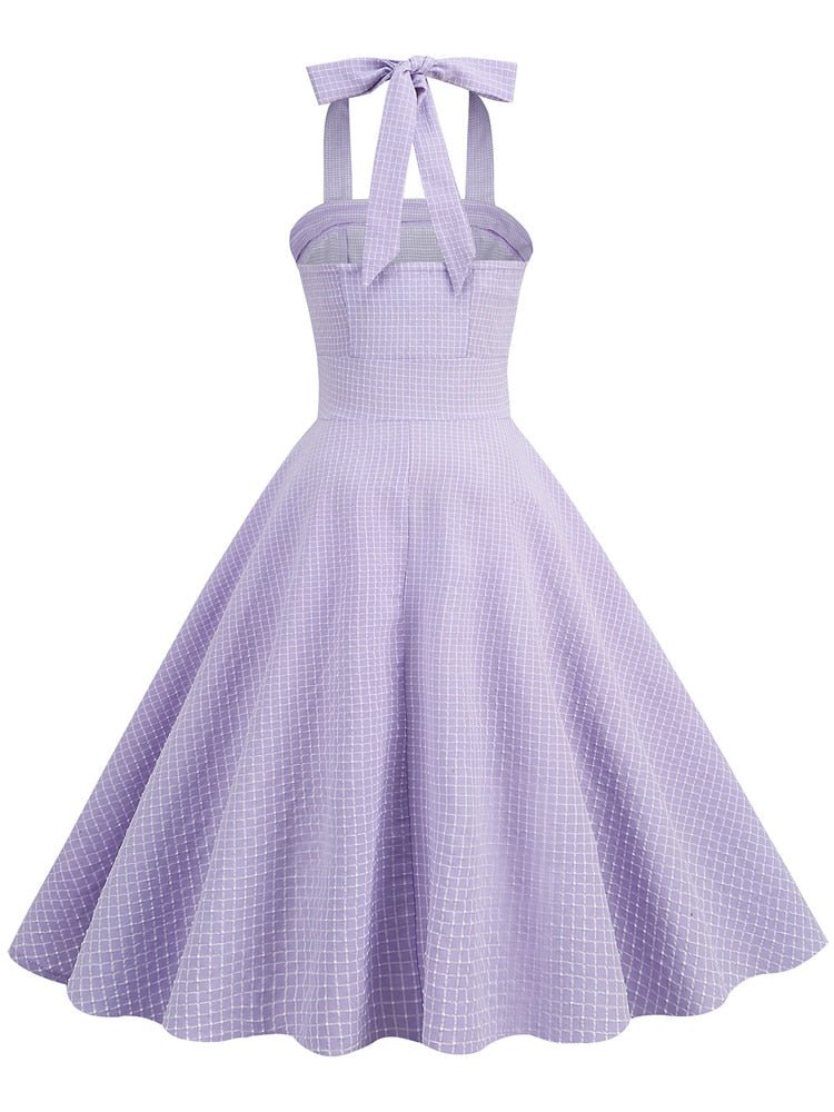 Vintage 1950 Dress Purple