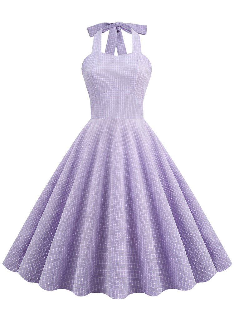 Vintage 1950 Dress Purple