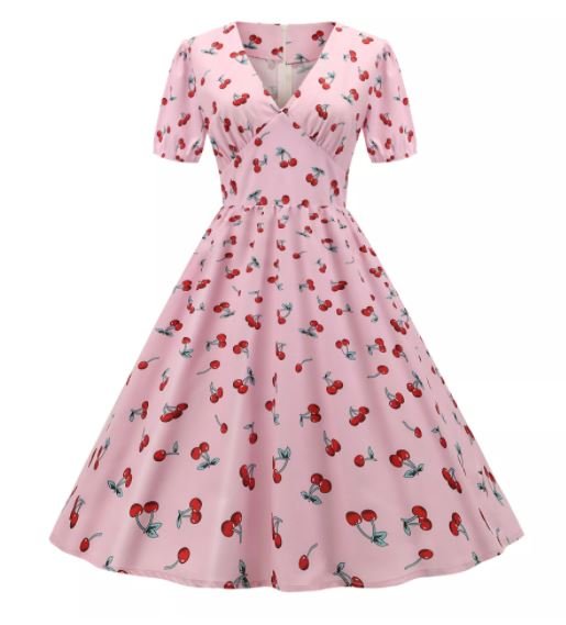 Винтидж рокля Cherry от 60-те