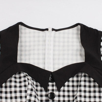 Vintage Plaid Dress