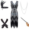 Black 1920s Vintage Dress