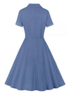 Vintage 1950&#39;er Audrey Hepburn kjole